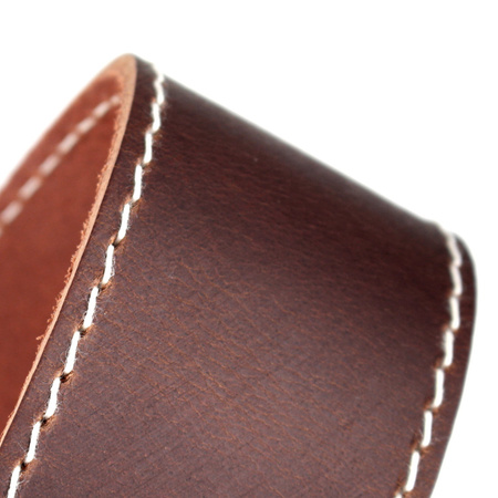Pasek do gitary skórzany RICHTER Raw II Contour Torro Brown