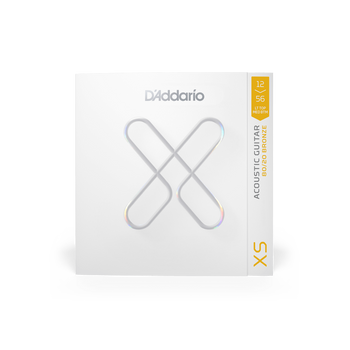 Struny D'Addario XS Coated 80/20 Bronze Light Top/Medium Bottom 12-56 (XSABR1256)