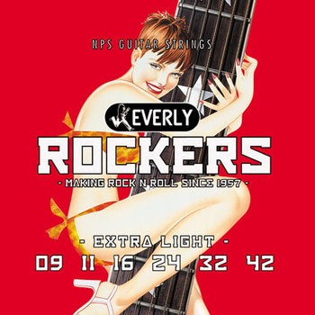 Struny Everly Rockers NPS Extra Light 9-42