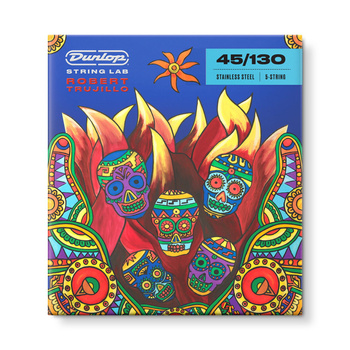 Struny Dunlop Robert Trujillo Stainless Steel Bass 5-string 45-130 (RTS45130)