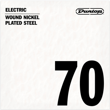 Struna Dunlop Nickel-Plated Electric Guitar Single String .070 DEN70