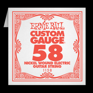 Struna .058 owijana Ernie Ball Nickel Wound Electric (1158)