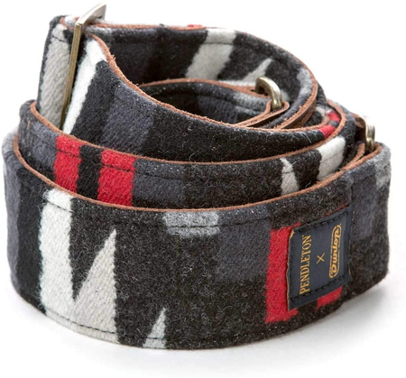 Pasek do gitary Dunlop Pendleton Wool La Paz Scarlet PWM02