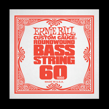 Struna .060 do gitary basowej Ernie Ball Bass Roundwound 1660