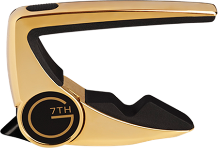 Kapodaster G7th Performance 2 Steel String Gold do gitary akustycznej i elektrycznej