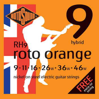 Struny Rotosound Nickel on Steel Electric Hybrid 9-46 (RH9)