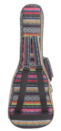 Pokrowiec piankowy Etnic Stripes na ukulele koncertowe