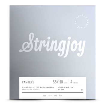 Struny do gitary basowej Stringjoy RANGERS stalowe 55-110 4-str (RA55110LS)