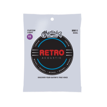 Struny Martin Retro Monel Custom Light 11-52 MM11