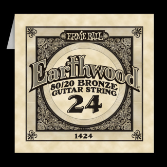 Struna .024 owijana Ernie Ball Earthwood 80/20 Bronze Acoustic (1424)