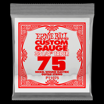 Struna .075 owijana Extra Long Taper Ernie Ball Nickel Wound Electric (11075)