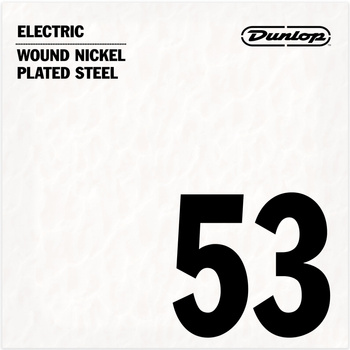 Struna Dunlop Nickel-Plated Electric Guitar Single String .053 DEN53