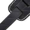 Pasek do gitary skórzany RICHTER Raw II Contour Sew Black