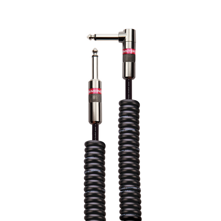 Kabel gitarowy spiralny Monster Cable Prolink CLASSIC 6,4m kątowy