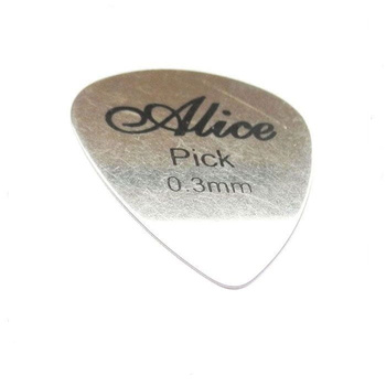 Kostka gitarowa metalowa ze stali nierdzewnej .30mm