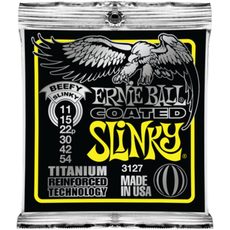Struny Ernie Ball Coated Titanium RPS Beefy Slinky 11-54 (3127)