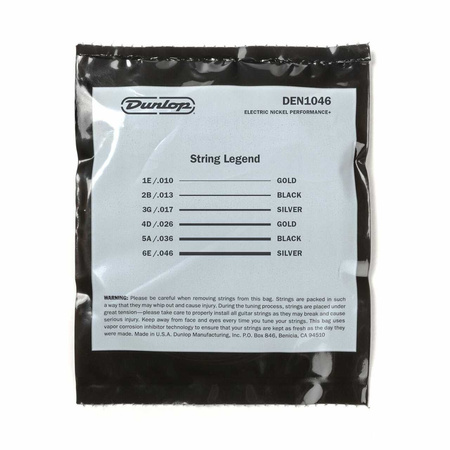 Struny Dunlop Electric Medium Nickel Wound 10-46 (DEN1046)