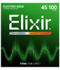 Struny Elixir NanoWeb 4-String 45-100 Light / Long Scale / Stainless Steel (14652)