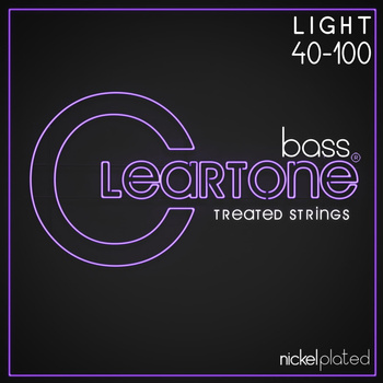 Struny Cleartone Bass Nickel Plated Light 40-100