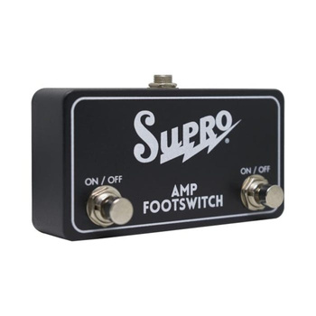 Przełącznik nożny dwukanałowy Supro Footswitch Dual Tremolo&Reverb SF2