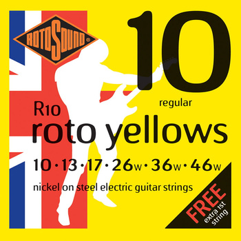 Struny Rotosound Nickel on Steel Electric Regular 10-46 (R10)