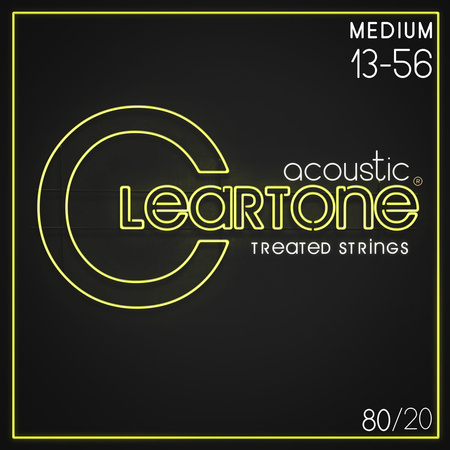 Struny Cleartone Acoustic 80/20 Bronze Medium 13-56