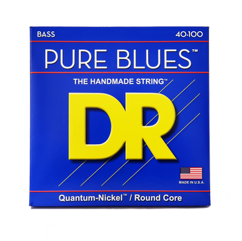 Struny DR Pure Blues Quantum Nickel Round Core 40-100 PB-40