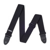 Pasek do gitary Dunlop Ribbed Cotton Black D27-01BK