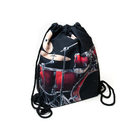 Worek plecak muzyczny wzór perkusja