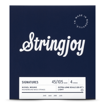 Stringjoy BA45105XL struny do gitary basowej niklowane 45-105 4-str Extra Long