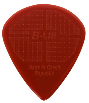Kostka gitarowa D-Grip Jazz B 1.18mm