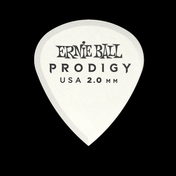 Kostka gitarowa Ernie Ball Prodigy Mini 2.00mm biała