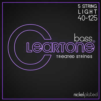 Struny Cleartone Bass Nickel Plated Medium 5-strings 40-125