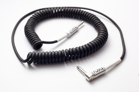 Przewód gitarowy kątowy HESU Coil Black 4,57m