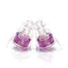 Zatyczki do uszu dla muzyków Haspro Pure Music EarPlugs fiolet HP-PU-VL