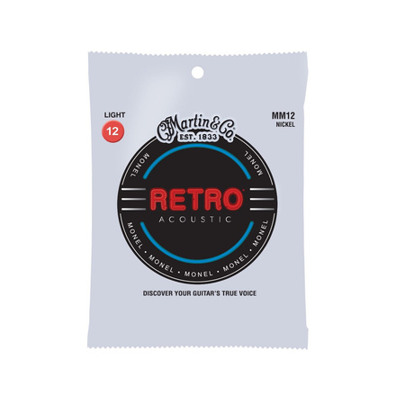 Struny Martin Retro Monel Light 12-54 MM12