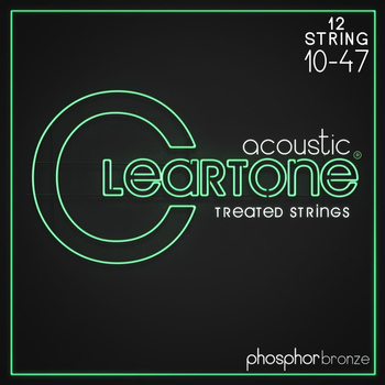 Struny Cleartone Acoustic Phosphor Bronze 12-string 10-47 (7410-12)
