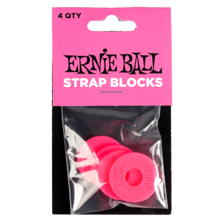 Ernie Ball Strap Blocks Różowe (5623)