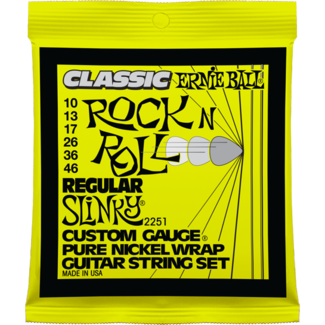 Struny Ernie Ball Classic Pure Nickel Regular Slinky 10-46 (2251)