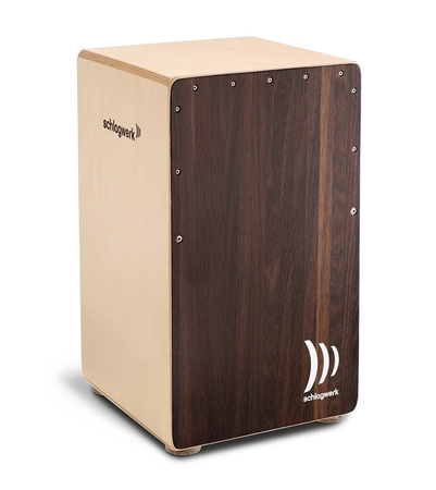 Cajon Schlagwerk 2inOne Dark Oak CP408 