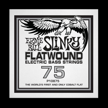 Struna Ernie Ball Slinky Cobalt Flatwound Bass .075 P10875
