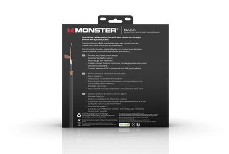 Kabel gitarowy Monster Cable Prolink BASS 3,6m prosty