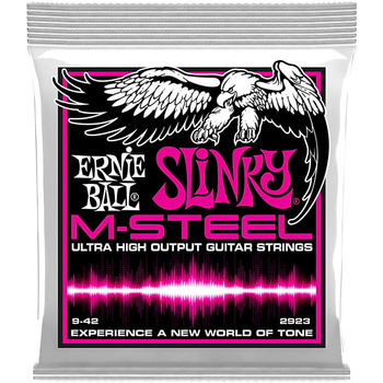 Struny Ernie Ball Slinky M-Steel 9-42 (2923)