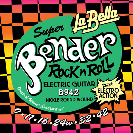 Struny La Bella Super Bender Electric 9-42