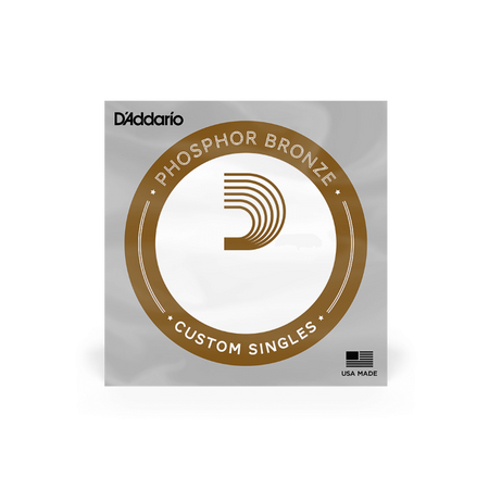 Struna pojedyncza D'Addario Single Phosphor Bronze Wound .059