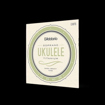 Struny D'Addario Titanium do ukulele sopranowego EJ87S