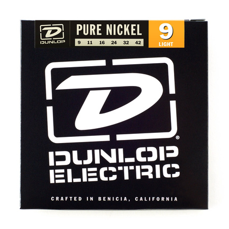 Struny Dunlop Electric Light Pure Nickel 9-42