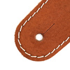 Pasek do gitary skórzany RICHTER Raw II Contour Waxy Suede Brown