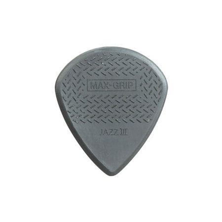 Kostka gitarowa Dunlop Jazz III Max Grip Carbon Fiber