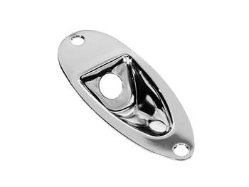 Płytka gniazda jack typu Strat Boston nikiel